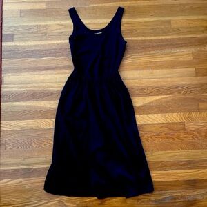 Nooworks | Sustainable Black Midi Dress